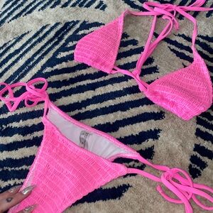 Vibrant Pink Bikini Set